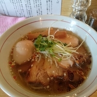 地球の塩そば（チャーシュー、煮卵）