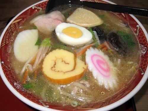 「五目中華ソバ　650円」@さかえやの写真