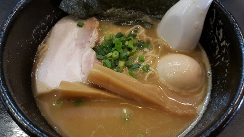「烏賊干鶏そば 細麺」@麺屋 凜 北小金本店の写真