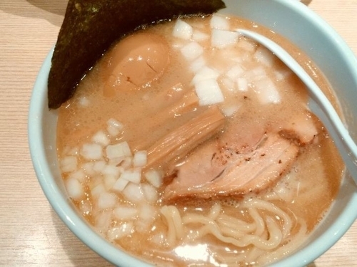 「ホタテの69＋味玉」@SHINBASHI おらがの写真