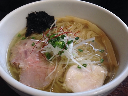 「鶏清湯 塩ラーメン」@麺庵 小島流の写真