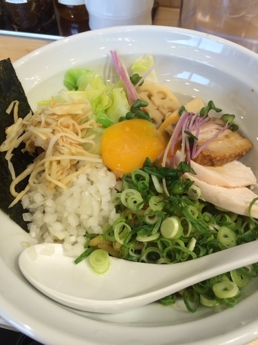 「特製まぜsoba」@銀座 篝 アトレ浦和店の写真