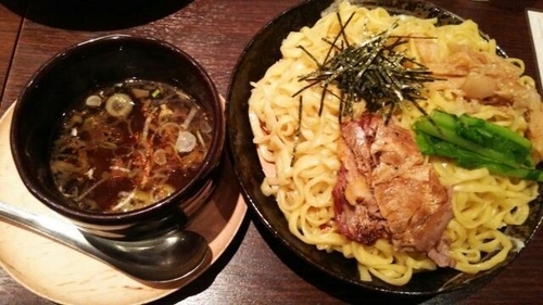 「つけ麺(醤油)(あつもり)」@麺屋 空海 横浜ランドマークプラザ店の写真