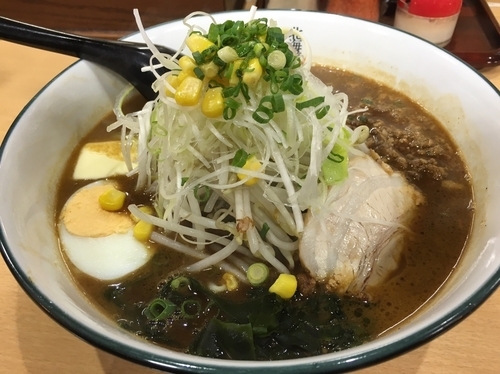 「濃厚黒味噌ラーメン」@北の恵みの写真