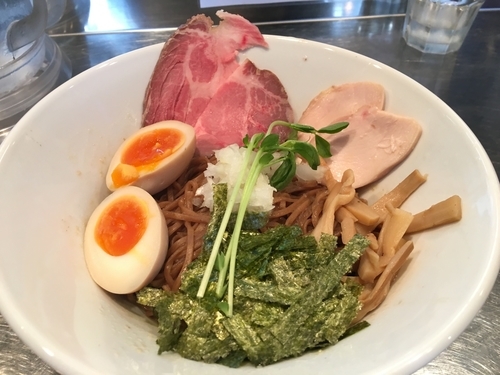 「煮干油そば 780円」@さんじの写真