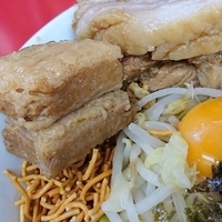 汁なし(限定トッピング「角煮」)