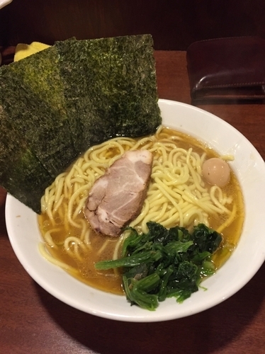 「らーめん中盛」@伝家の写真