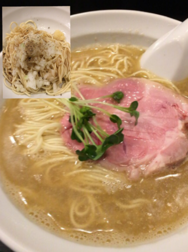 「マッドクラブそば＋替え玉」@灰汁中華 丿貫 福富町本店の写真