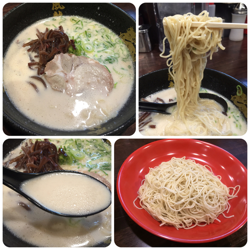 「とんこつラーメン¥550」@とんこつラーメン 博多風龍 大宮東口駅前店の写真