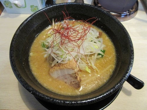 「味噌そば（８５０円）」@麺屋壱心の写真