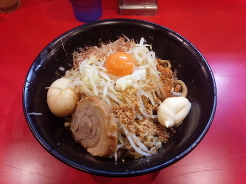 「まぜそば＋マヨ」@麺屋 桐龍の写真