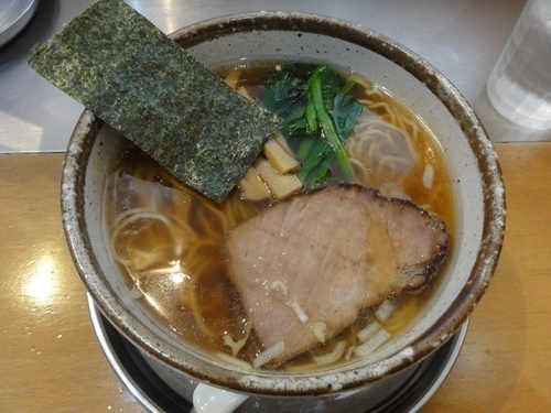 「正油らーめん」@麺屋 才蔵の写真
