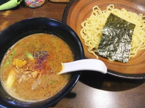 「【限定】北の恵み スープカレーつけ麺（880円）」@北海豚骨麺屋 銀鈴の写真