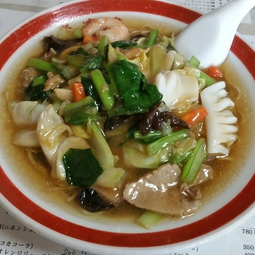 「三鮮辨麺（８５０円）」@榮濱樓の写真