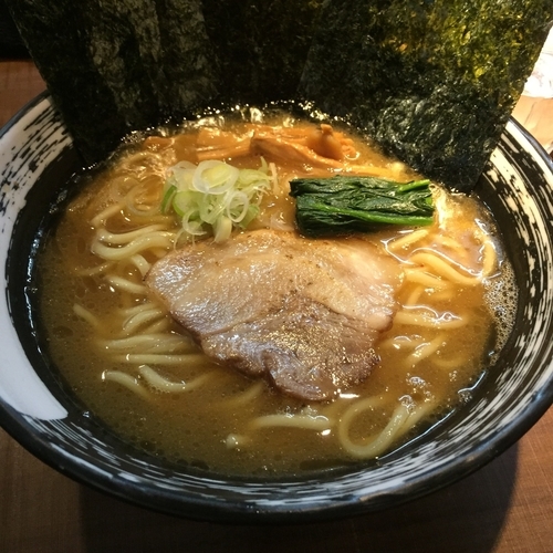 「らーめん（￥730）」@麺家 ぶらいとんの写真