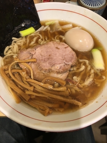 「味たま中華そば（並）」@中華そば 葉山の写真