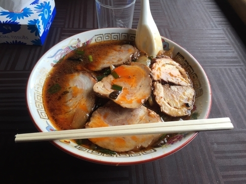 「アリランラーメン チューシュー中盛」@アリランらあめん 八平の写真