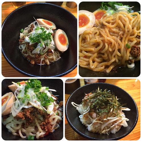 「ランチセット(汁なし坦々麺+ミニチャーシュー丼)¥850」@麺匠 大喜の写真