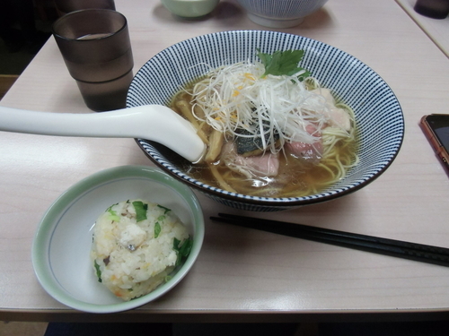 「四季麺 パート１ 春　鰆とにしんの中華そば」@中華そば よしかわの写真