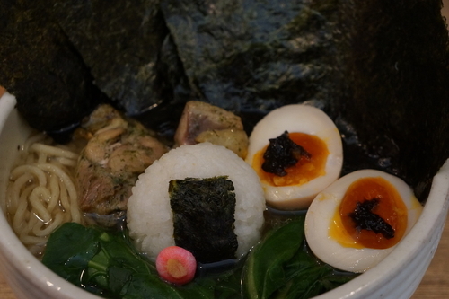 「浅草のりしおらー麺・のり玉（４日間限定）」@麺屋 江武里の写真
