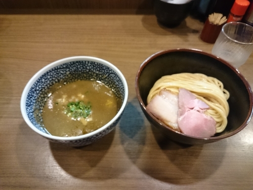 「極濃煮干しつけ麺　並」@煮干しつけ麺 宮元の写真