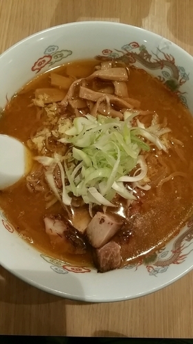 「味噌らーめん」@さっぽろ 火武偉 恵比寿店の写真