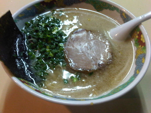 「らーめん(800円)」@にんにくやの写真