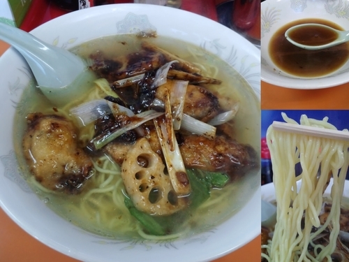 「カキソバ950円」@元祖スーラーメンの写真