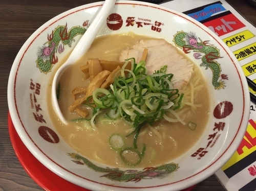 「中華そば 並 こってり」@天下一品 上野アメ横店の写真