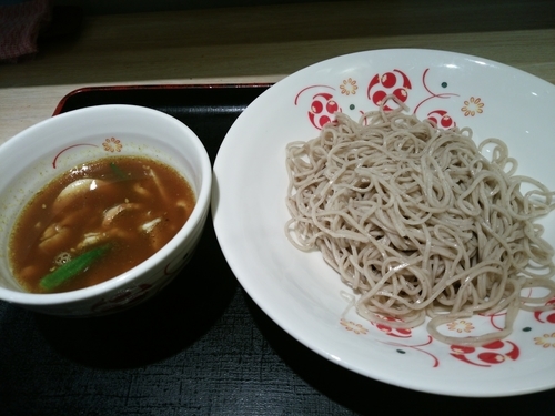 「スープカレーつけ蕎麦520円」@いろり庵きらく 上野店の写真