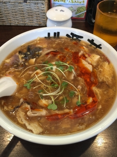 「酸辣湯麺@810麺カタメ」@中華麺房 桃源花 泉店の写真