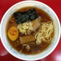 醤油ラーメン￥400（煮玉子入り）