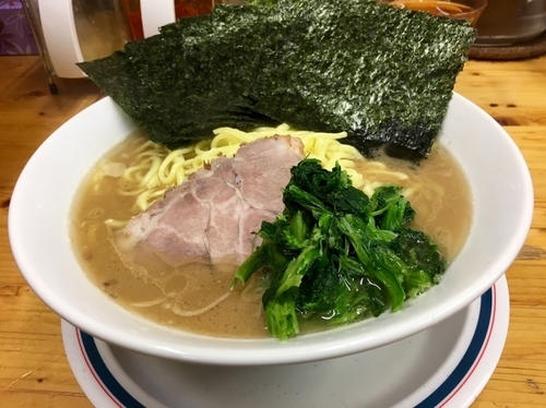 「のりラーメン 中1.5玉 ¥780」@横浜家系ラーメン 武蔵境つばさ家の写真