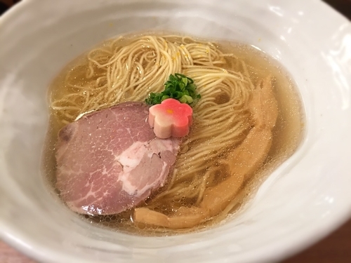 「鯛塩そば」@鯛塩そば 灯花 本店の写真