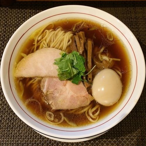 「味玉らぁ麺（大盛）　￥９５０」@麺庵ちとせの写真