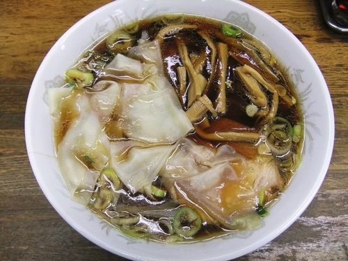 「ワンタンメン（650円）」@来々軒の写真