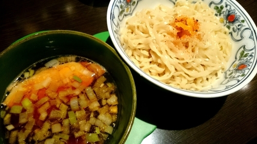 「【10周年記念限定】柚子つけめん 880円」@仙臺 くろくの写真