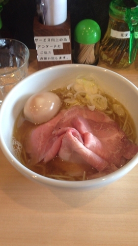 「特製煮干しそば 1,000円」@そらみちの写真