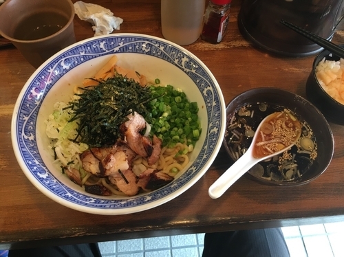 「油そば」@らーめん がんちゃの写真