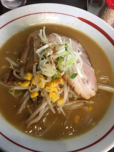 「味噌らー麺700円」@らー麺 あけどやの写真