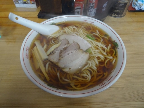 「あっさり(大/手打ち麺) 650円」@長尾中華そば 青森駅前店の写真