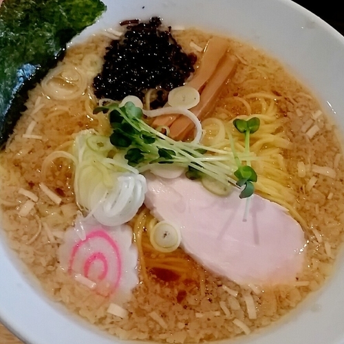 「背油醤油らーめん　７５０円」@麺や  ふる川の写真