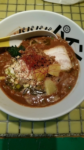 「カカカカカカオ」@パイナップルラーメン屋さん パパパパパインの写真