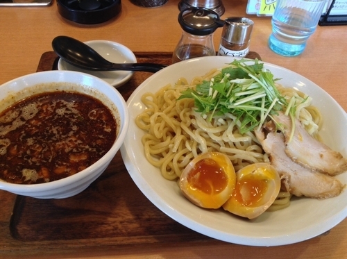 「辛つけ麺 冷盛 大盛(400g) ¥1,047」@麺の蔵 我天の写真