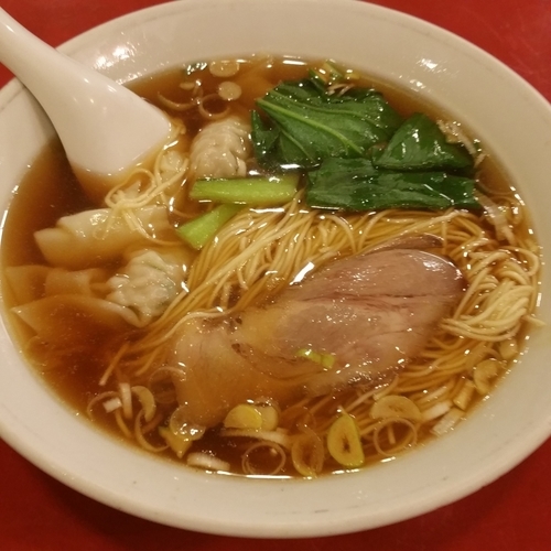 「ワンタンメン(６５０円)」@大三元酒家の写真