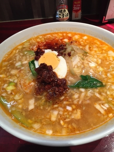 「坦々刀削麺 880円」@酒菜 刀削麺の写真