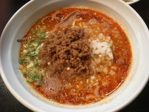 「坦々鶏そば」@七福軒の写真