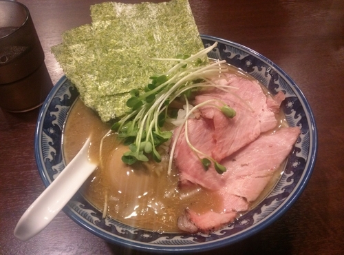 「特濃煮干そば(特のせ)」@煮干神の写真