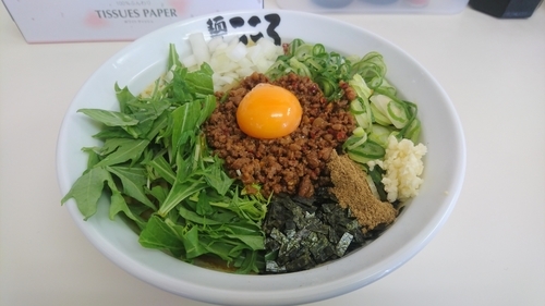 「カレー台湾まぜそば(追い飯付)」@麺屋こころ 大船店の写真