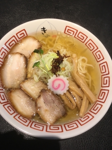 「チャーシュー増し中華そば950円、つけそばスペシャル（味玉、チャ」@中華そば きび 明大前店の写真